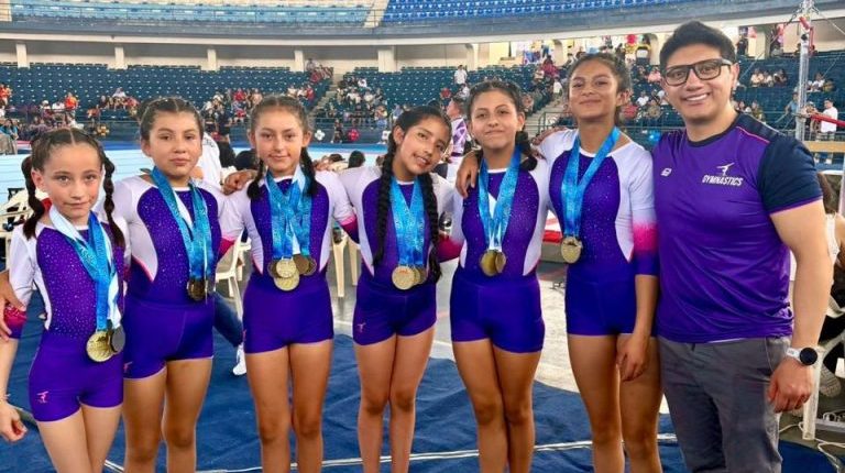 Gimnastas de Ambato brillan en Guayaquil  – La Voz del Altiplano
