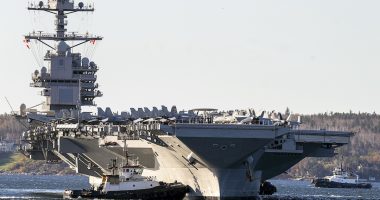 ¿Cómo es el portaaviones USS Gerald R. Ford de Estados Unidos que está frente a las costas de Venezuela? – La Voz del Altiplano