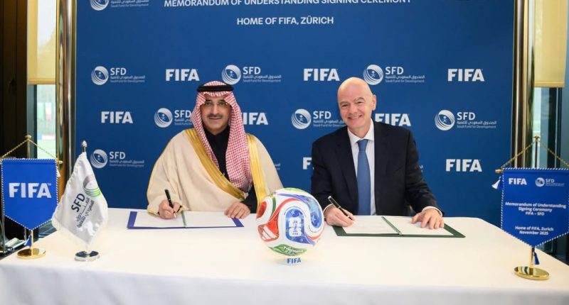 FIFA y Fondo Saudí firman acuerdo por hasta .000 millones – La Voz del Altiplano