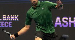 Novak Djokovic supera a Alejandro Tabilo en la segunda ronda del ATP 250 de Grecia. – La Voz del Altiplano