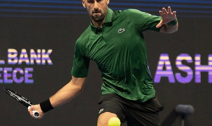 Novak Djokovic supera a Alejandro Tabilo en la segunda ronda del ATP 250 de Grecia. – La Voz del Altiplano