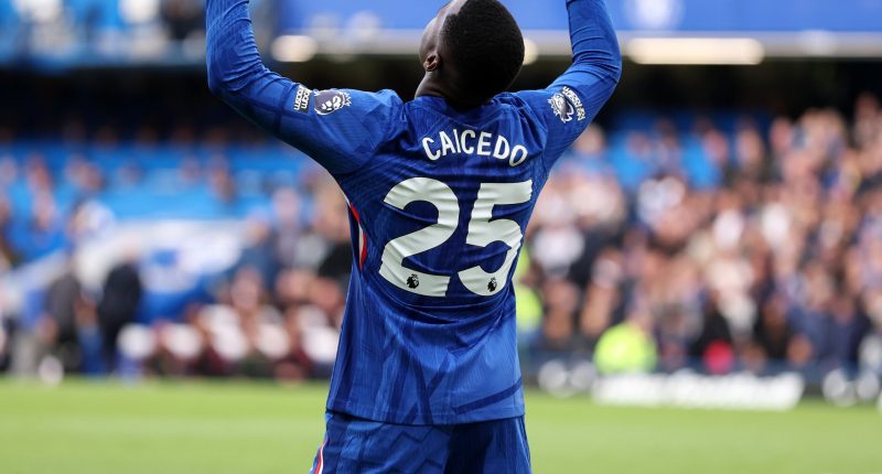 Moisés Caicedo, en el once ideal de la Premier League tras su actuación contra Tottenham – La Voz del Altiplano