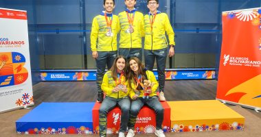 Squash ecuatoriano logra cinco medallas en Juegos Bolivarianos – La Voz del Altiplano