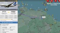 Así se ve el espacio aéreo venezolano después del anuncio de Trump – La Voz del Altiplano