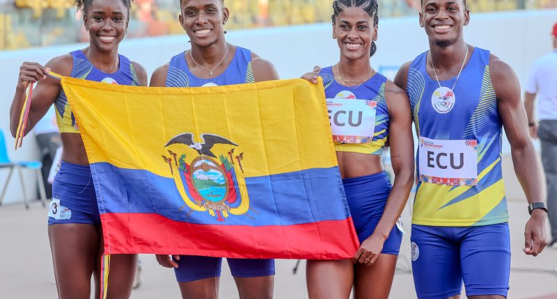 Ecuador primer campeón bolivariano del relevo mixto 4×100 m – La Voz del Altiplano