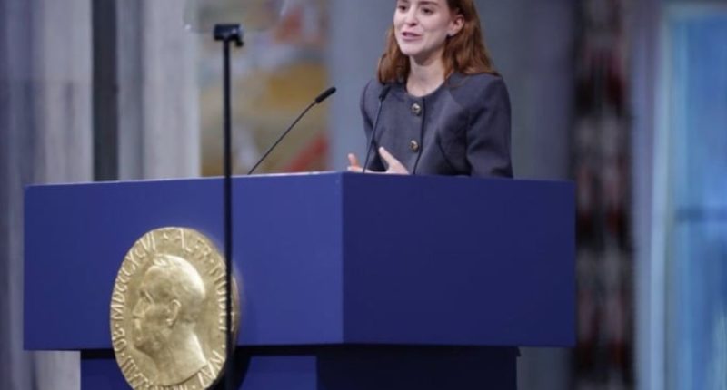 El discurso de María Corina Machado que leyó su hija al recibir el Nobel de la Paz – La Voz del Altiplano