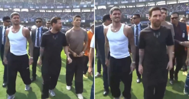 ¡Hinchas estaban furiosos!: La visita de Leo Messi a un estadio de India termina en disturbios – La Voz del Altiplano