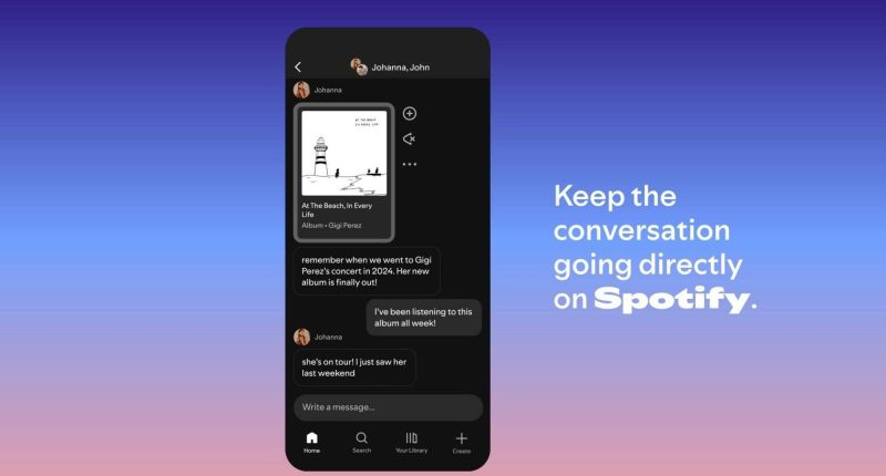 Spotify activa chats grupales para compartir música – La Voz del Altiplano