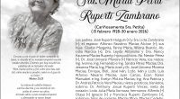 SEPELIO MARIA PETRA RUPERTI ZAMBRANO – La Voz del Altiplano