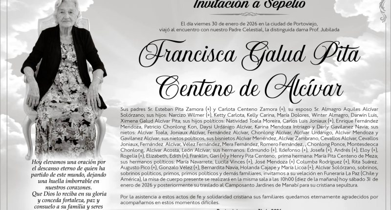 FRANCISCA GALUD PITA CENTENO – La Voz del Altiplano