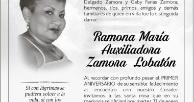Misa Ramona María Auxiliadora Zamora Lobatón – La Voz del Altiplano