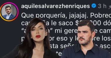 Mafer Ríos y Aquiles Álvarez se enfrentan en redes sociales – La Voz del Altiplano