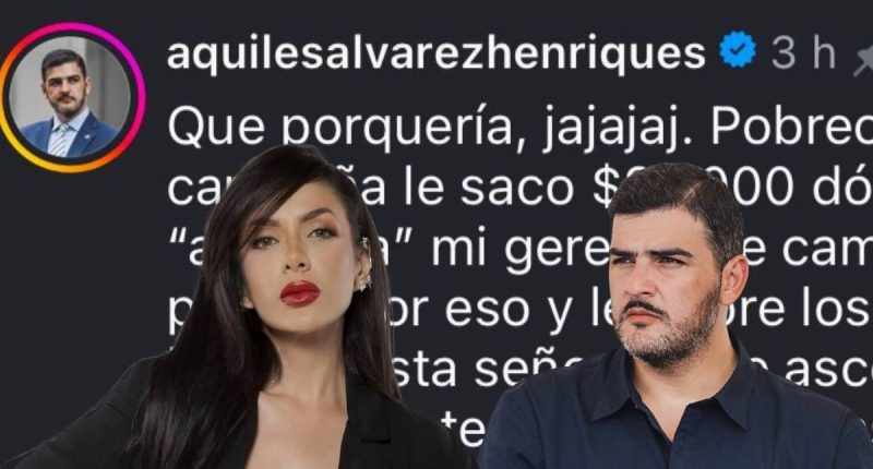 Mafer Ríos y Aquiles Álvarez se enfrentan en redes sociales – La Voz del Altiplano