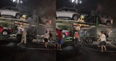 Incendio de tráiler en Portoviejo: cinco vehículos afectados – La Voz del Altiplano