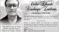 Sepelio Carlos Eduardo Canchingre Zambrano – La Voz del Altiplano