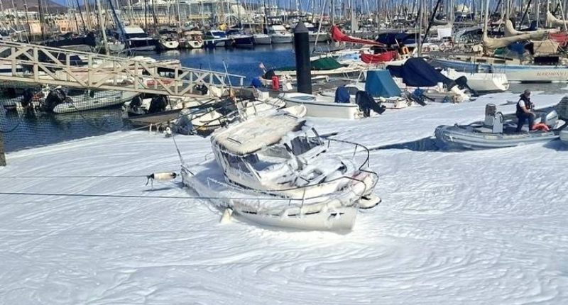 Incendio en muelle deportivo de Las Palmas, España – La Voz del Altiplano