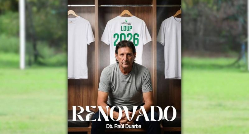 Raúl Duarte renueva con Liga de Portoviejo para 2026 – La Voz del Altiplano