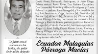 MISA ECUADOR MALAQUÍAS PÁRRAGA MACÍAS – La Voz del Altiplano