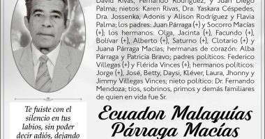 MISA ECUADOR MALAQUÍAS PÁRRAGA MACÍAS – La Voz del Altiplano