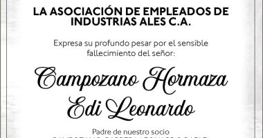 Condolencia Campozano Hormaza Edi Leonardo – La Voz del Altiplano