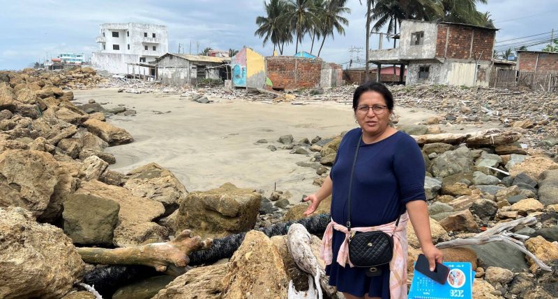 Los oleajes vuelven a amenazar las viviendas en la comuna Las Gilces – La Voz del Altiplano