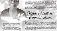 Sepelio María Sebastiana Cusme Espinoza – La Voz del Altiplano