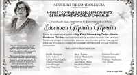 Condolencia Esperanza Moreira Moreira – La Voz del Altiplano