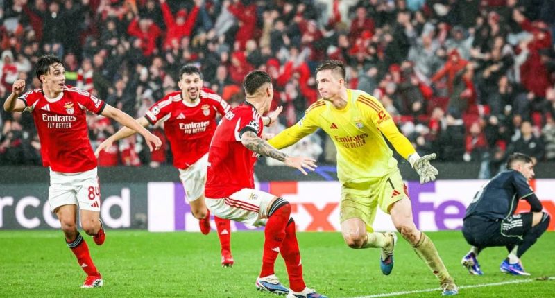 Anatoliy Trubin anota en el 98 y clasifica al Benfica – La Voz del Altiplano