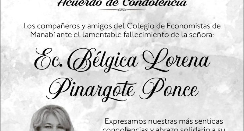 CONDOLENCIA BELGICA PINARGOTE – La Voz del Altiplano