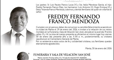 SEPELIO FREDDY FERNANDO FRANCO MENDOZA – La Voz del Altiplano