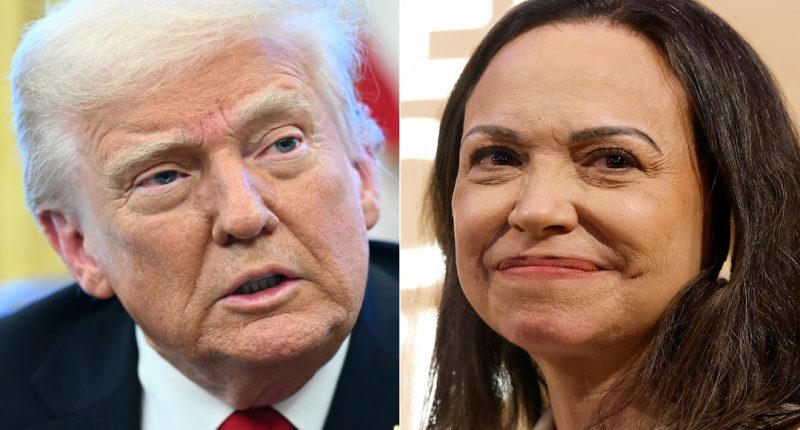 Donald Trump recibe discretamente a María Corina Machado, líder de la oposición venezolana – La Voz del Altiplano
