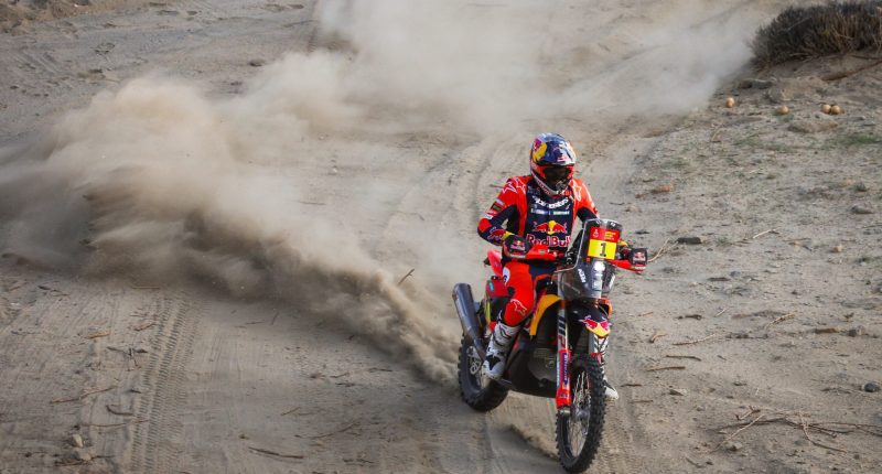 Daniel Sanders pierde victoria por penalización en etapa 6 – La Voz del Altiplano