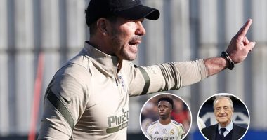 Diego Simeone pide disculpas a Florentino Pérez y Vinícius Júnior – La Voz del Altiplano