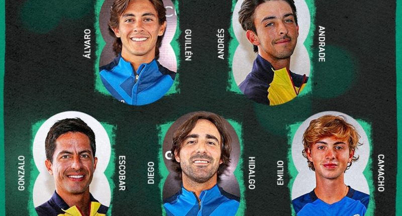 Ecuador confirma su equipo para recibir a Australia en la Copa Davis 2026 con el juvenil Emilio Camacho como novedad – La Voz del Altiplano