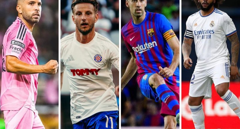 Estos jugadores le dijeron adiós al fútbol en el 2025; desde Marcelo hasta Rakitic – La Voz del Altiplano