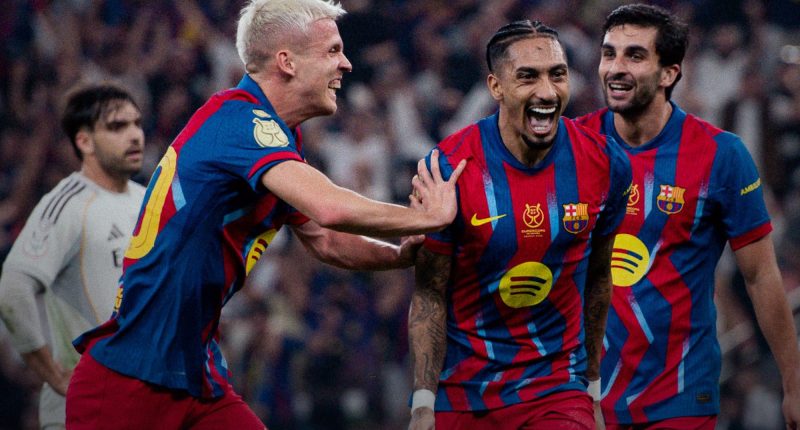 Raphinha guía al FC Barcelona al título de Supercopa de España – La Voz del Altiplano