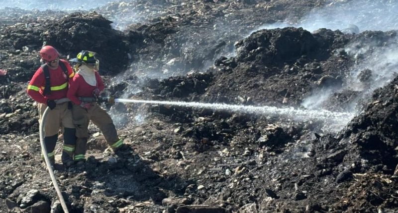 Reportan nuevo incendio en vertedero La Chureca en Managua – La Voz del Altiplano