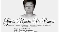 Recordatorio Eslavica Macola de Cimera – La Voz del Altiplano