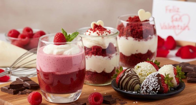 Descubre tres postres fáciles para San Valentín – La Voz del Altiplano