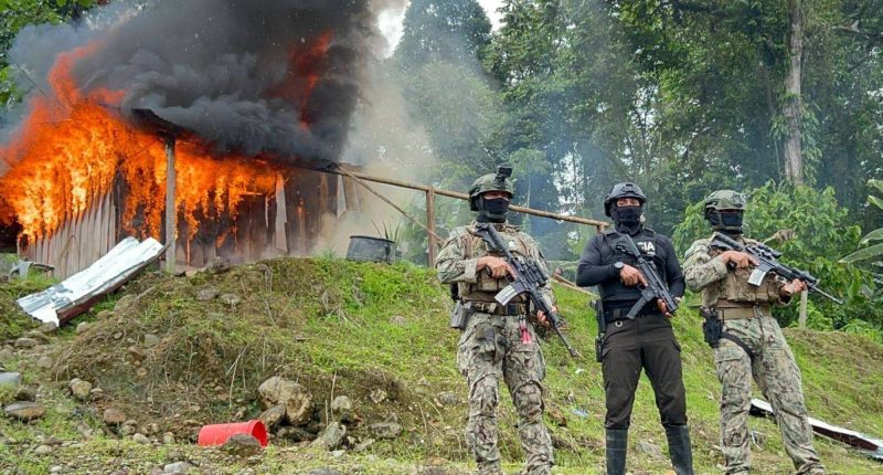 Policía desmantela minería ilegal en Eloy Alfaro, Esmeraldas – La Voz del Altiplano