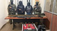 Cinco armas y municiones decomisadas en Playa de Oro – La Voz del Altiplano
