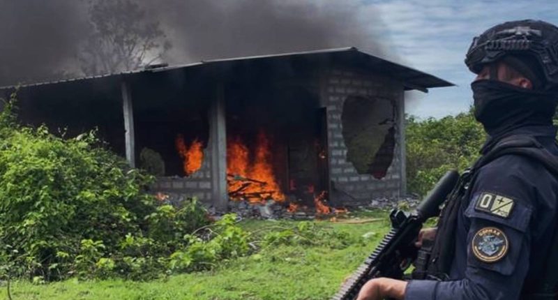 Armada destruye estructura de monitoreo en Isla Puná – La Voz del Altiplano