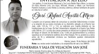 SEPELIO JOSE RAFAEL ACOSTA MERO – La Voz del Altiplano