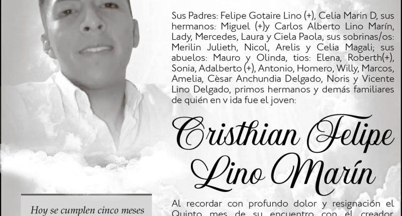 Misa Cristhian Felipe Lino Marín – La Voz del Altiplano