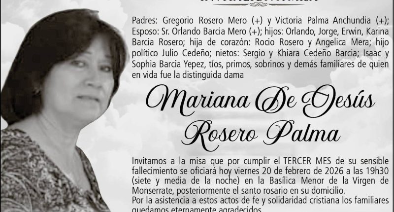 MISA MARIANA ROSERO – La Voz del Altiplano
