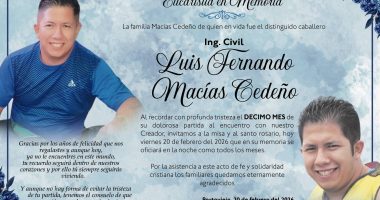 MISA LUIS MACIAS CEDEÑO – La Voz del Altiplano