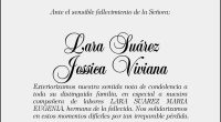 Condolencia Lara Suarez Jessica Viviana – La Voz del Altiplano