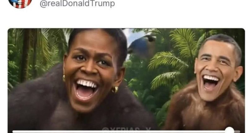 Clip Racista compartido en Cuenta de Donald Trump – La Voz del Altiplano