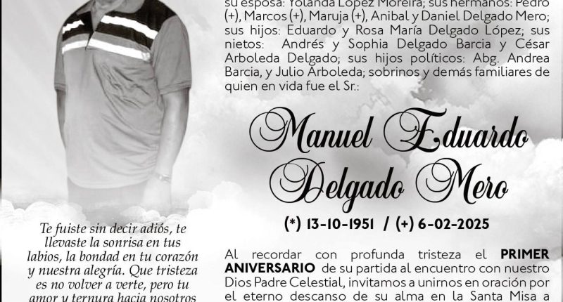 Misa Manuel Eduardo Delgado Mero – La Voz del Altiplano