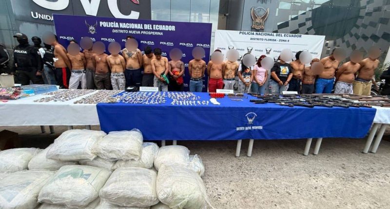 Operativo Policial en Guayaquil Captura a 20 Delincuentes – La Voz del Altiplano